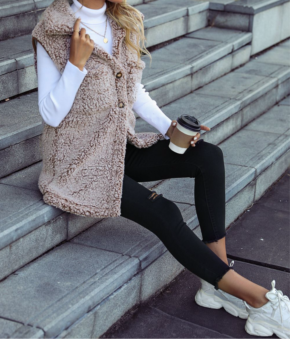 Sadie Button Down Vest