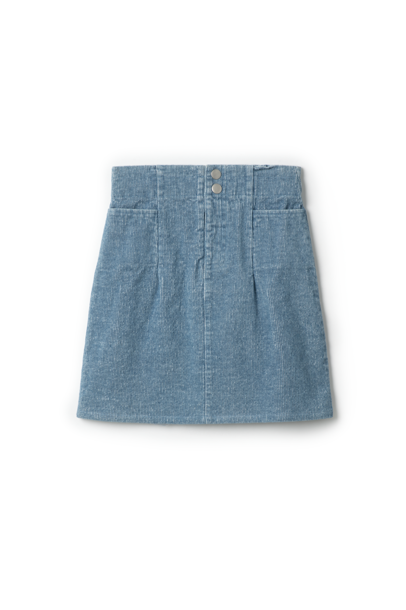 Gaby Rib Denim Skirt