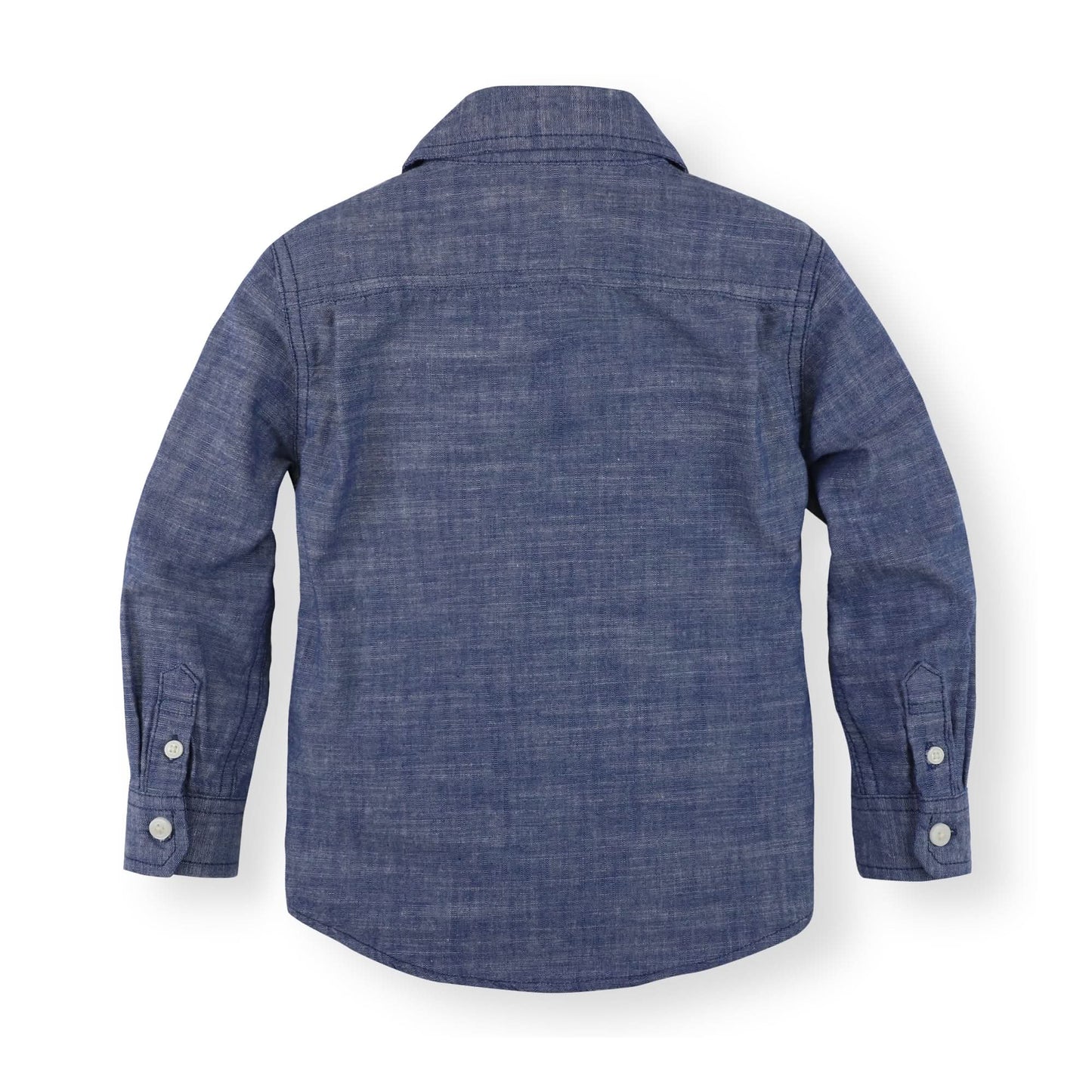 Reggie Organic Chambray Button Down Shirt - Baby