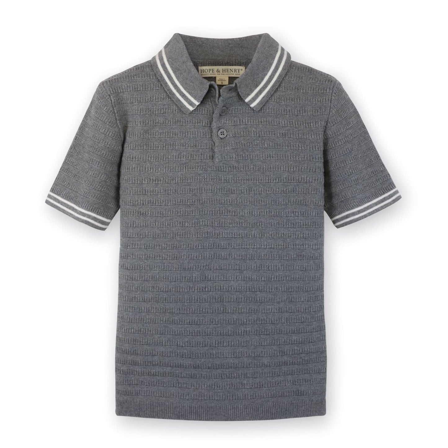 Potter Short Sleeve Organic Sweater Polo - Baby