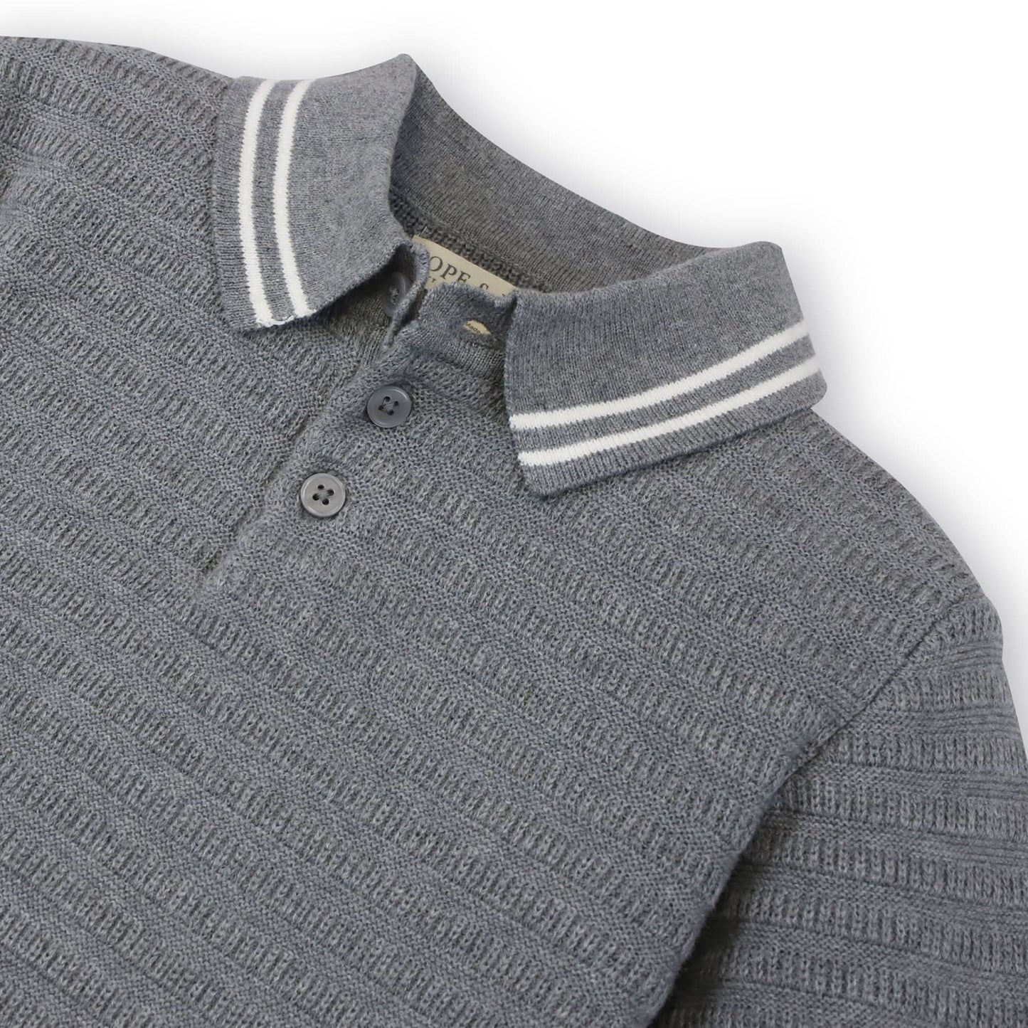 Potter Short Sleeve Organic Sweater Polo - Baby