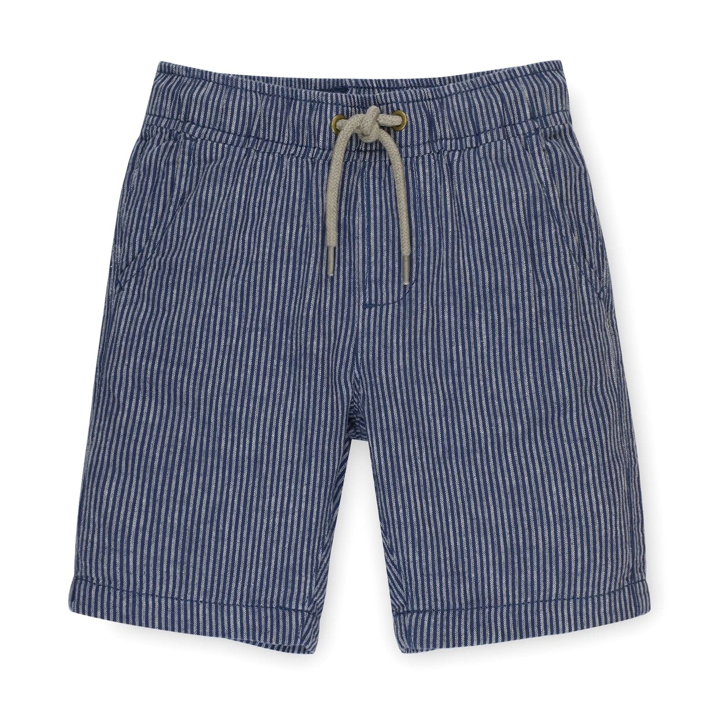 Reggie Relaxed Linen Pull-On Short - Baby
