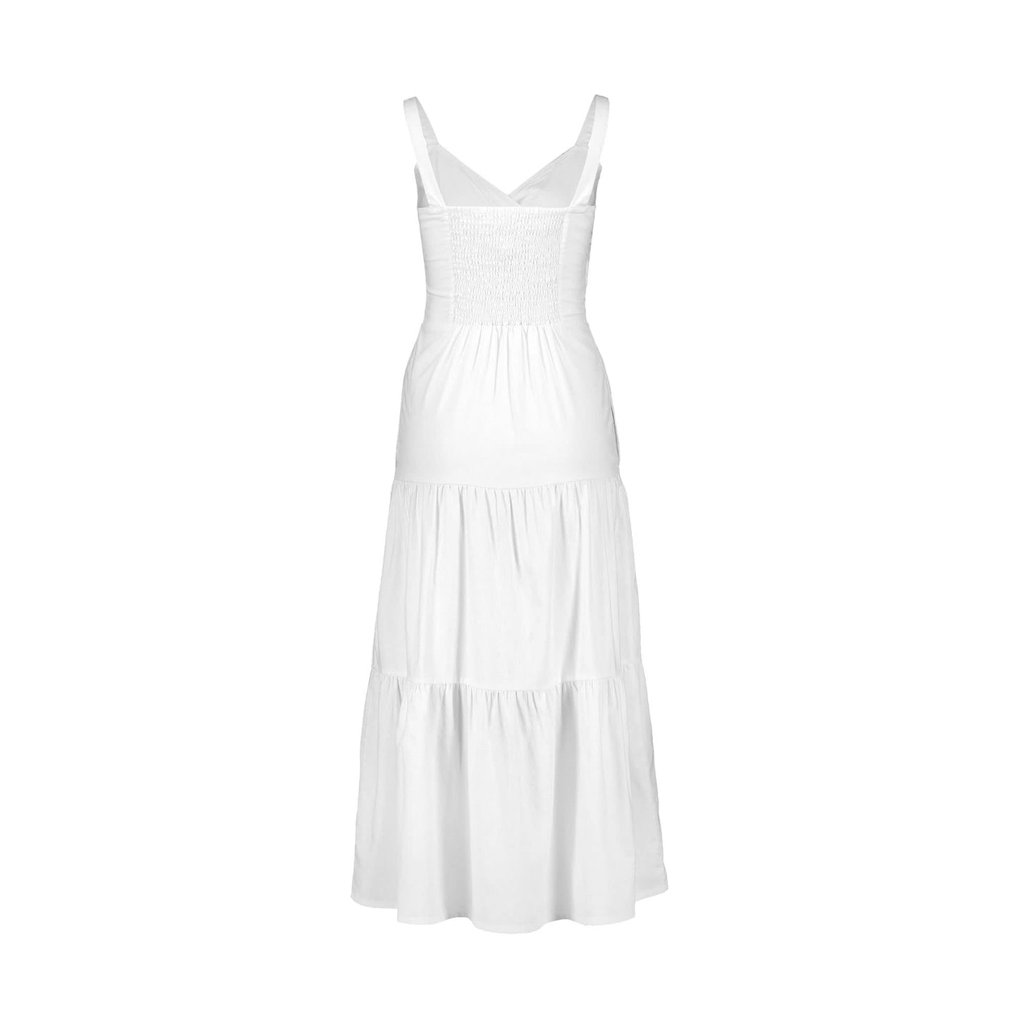 Catie Tiered Wrap Dress