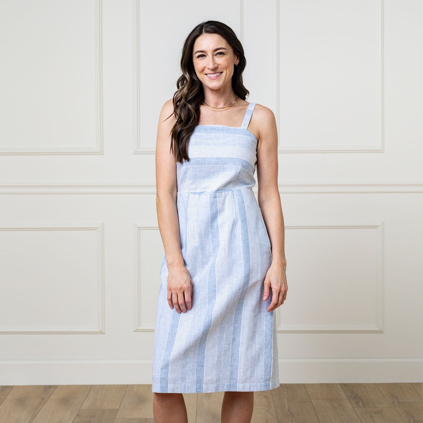 June Linen Sheath Dress