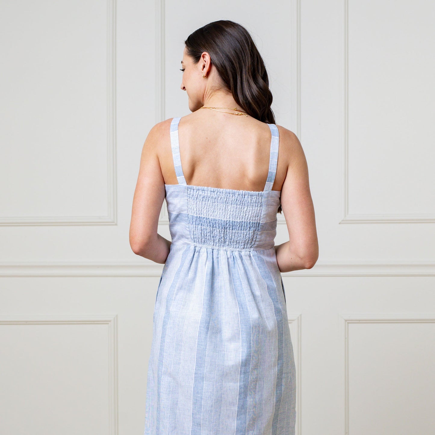 June Linen Sheath Dress