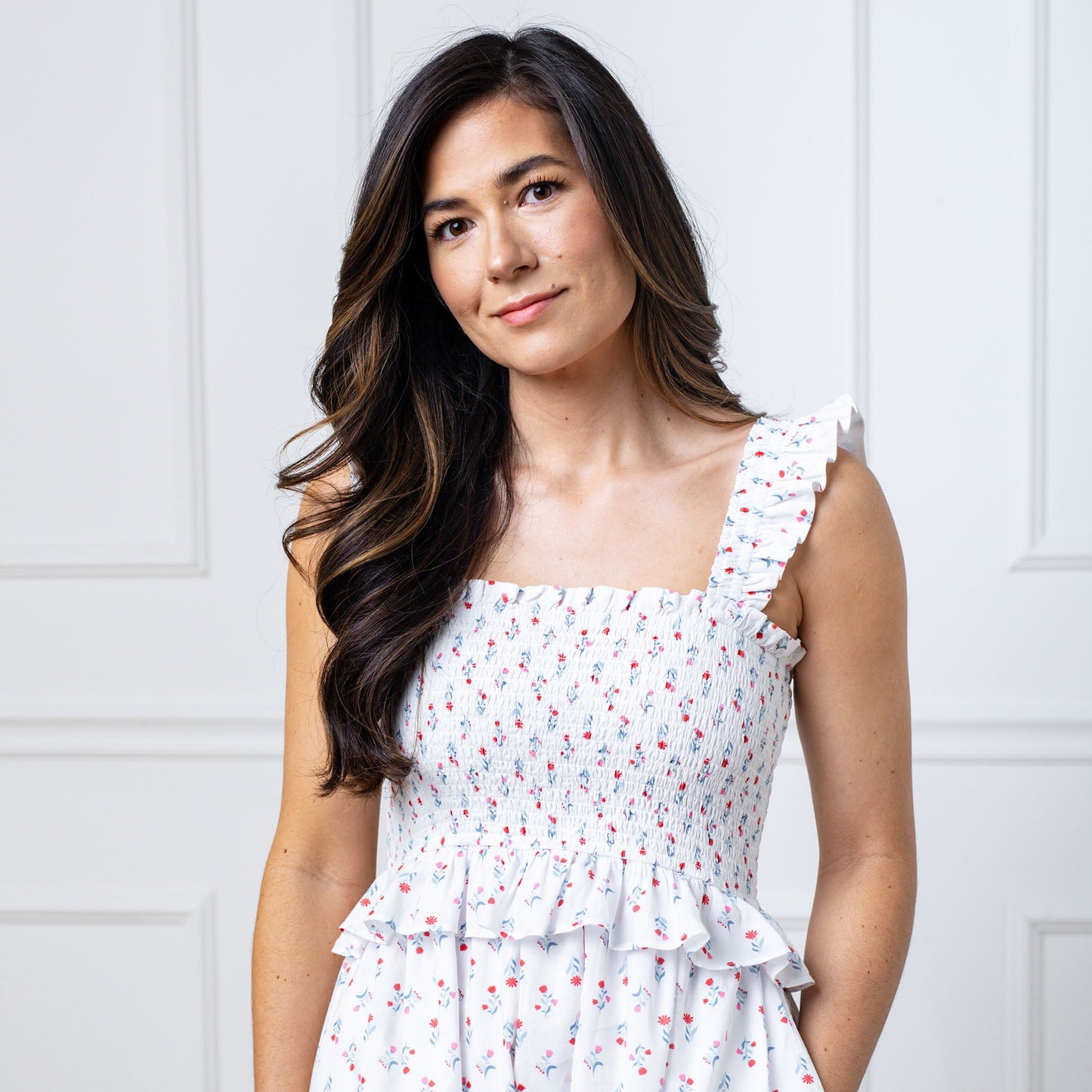 Bea Organic Smocked Sundress
