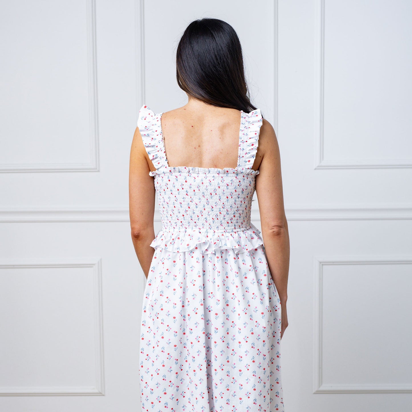 Bea Organic Smocked Sundress