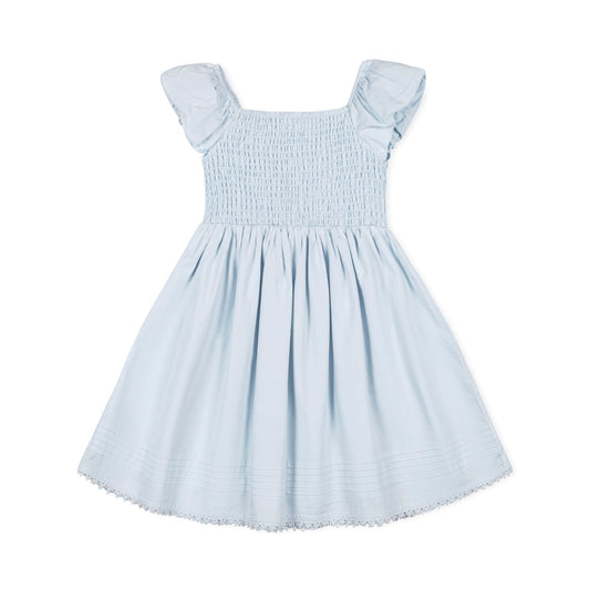 Ellie Organic Sateen Flower Girl Dress
