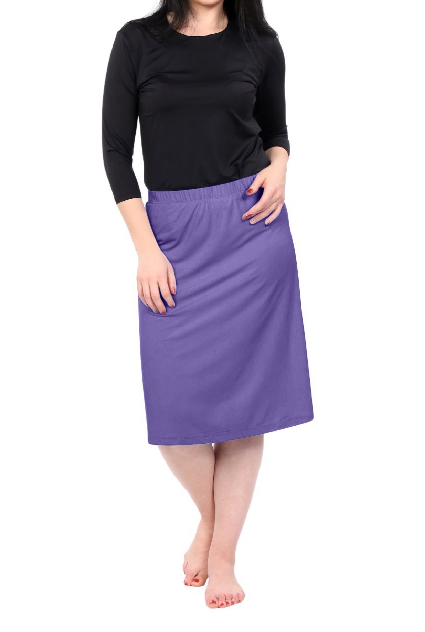 Evie Modest Knee Length Swim, and Sports Skirt with UPF 50+ UV protection