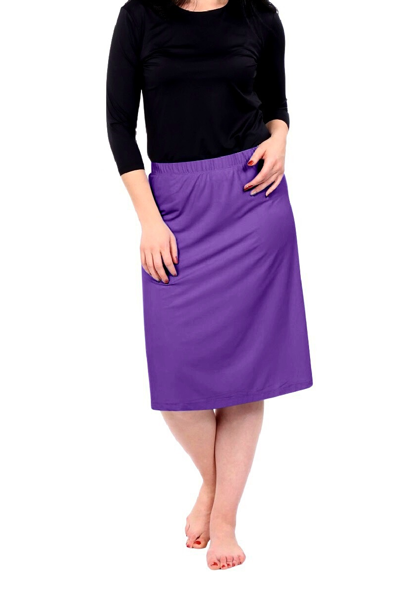 Evie Modest Knee Length Swim, and Sports Skirt with UPF 50+ UV protection