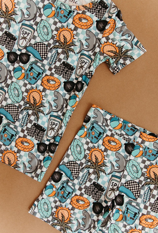 Marlo Summer Surf Bamboo Set