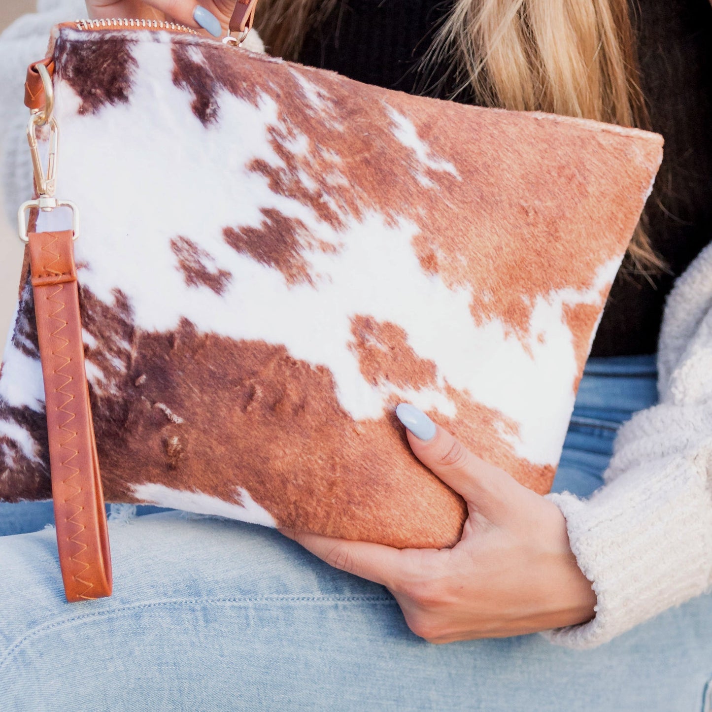 Taylor Western Fur Clutch