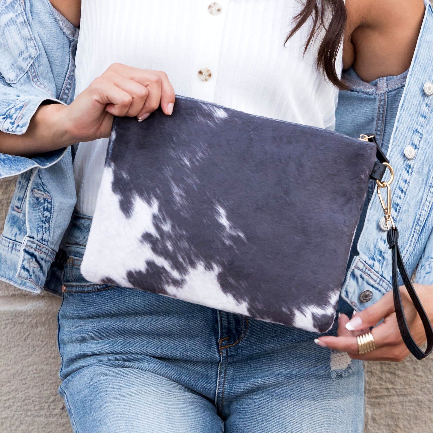 Taylor Western Fur Clutch