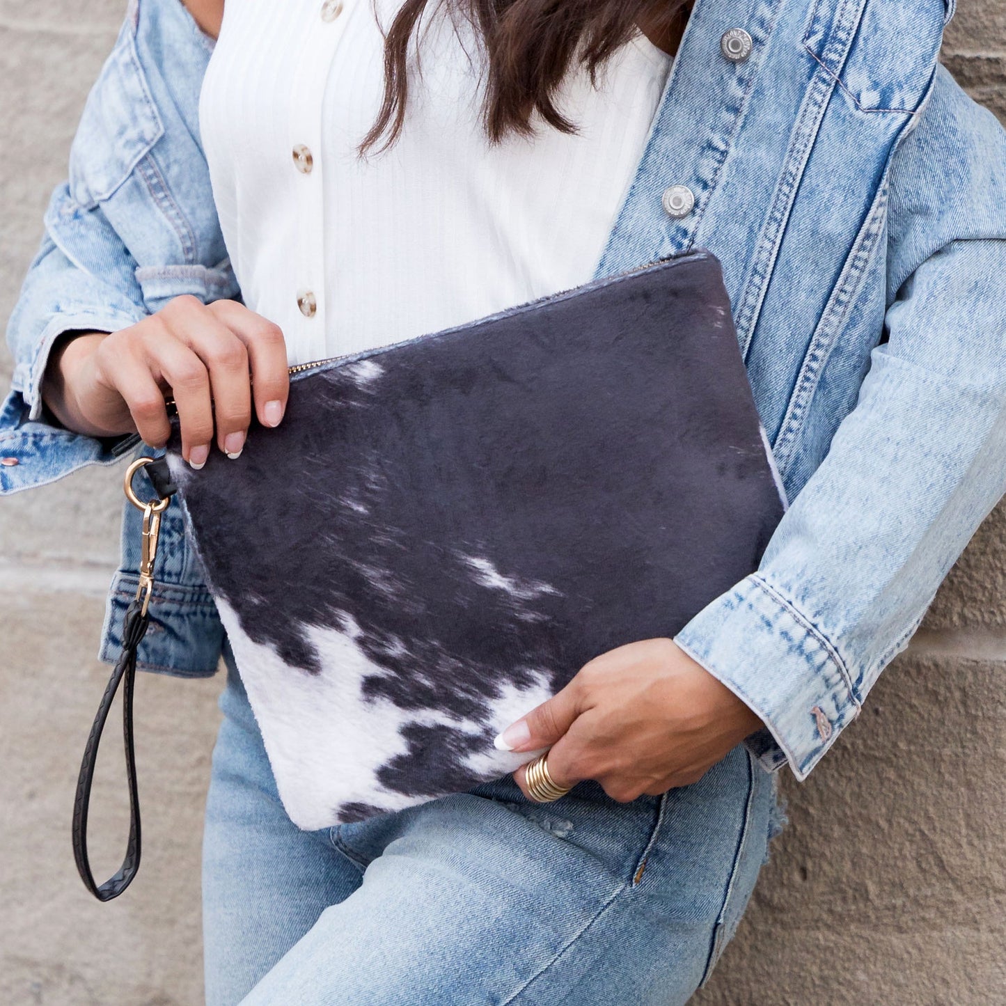 Taylor Western Fur Clutch