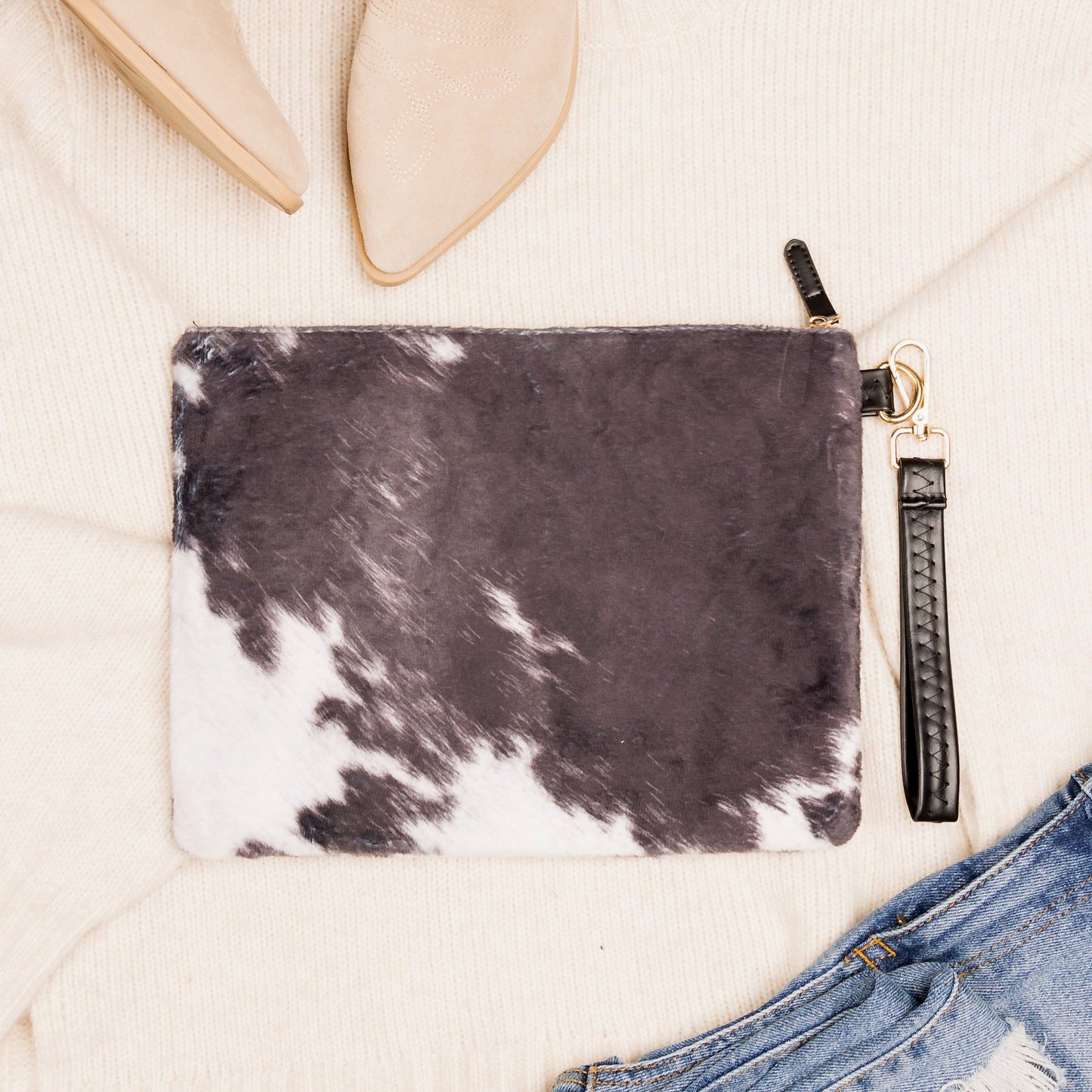 Taylor Western Fur Clutch