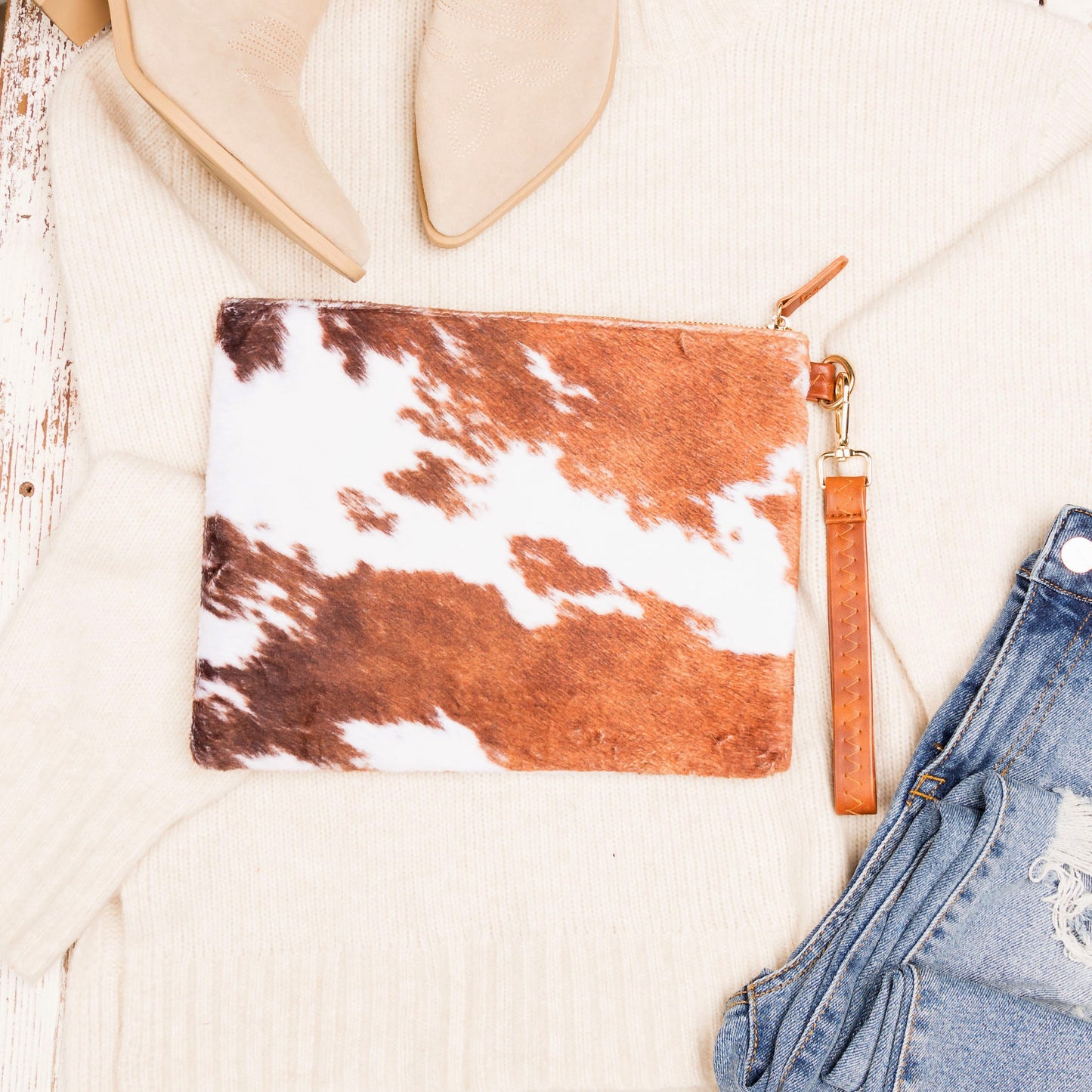 Taylor Western Fur Clutch