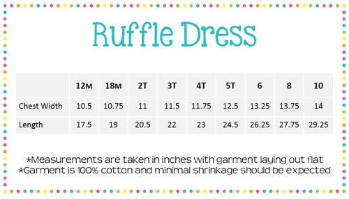 Lyla Girls Ruffled Dress with Tie