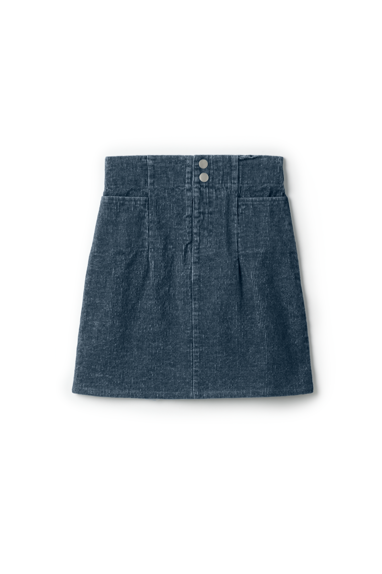 Gaby Rib Denim Skirt