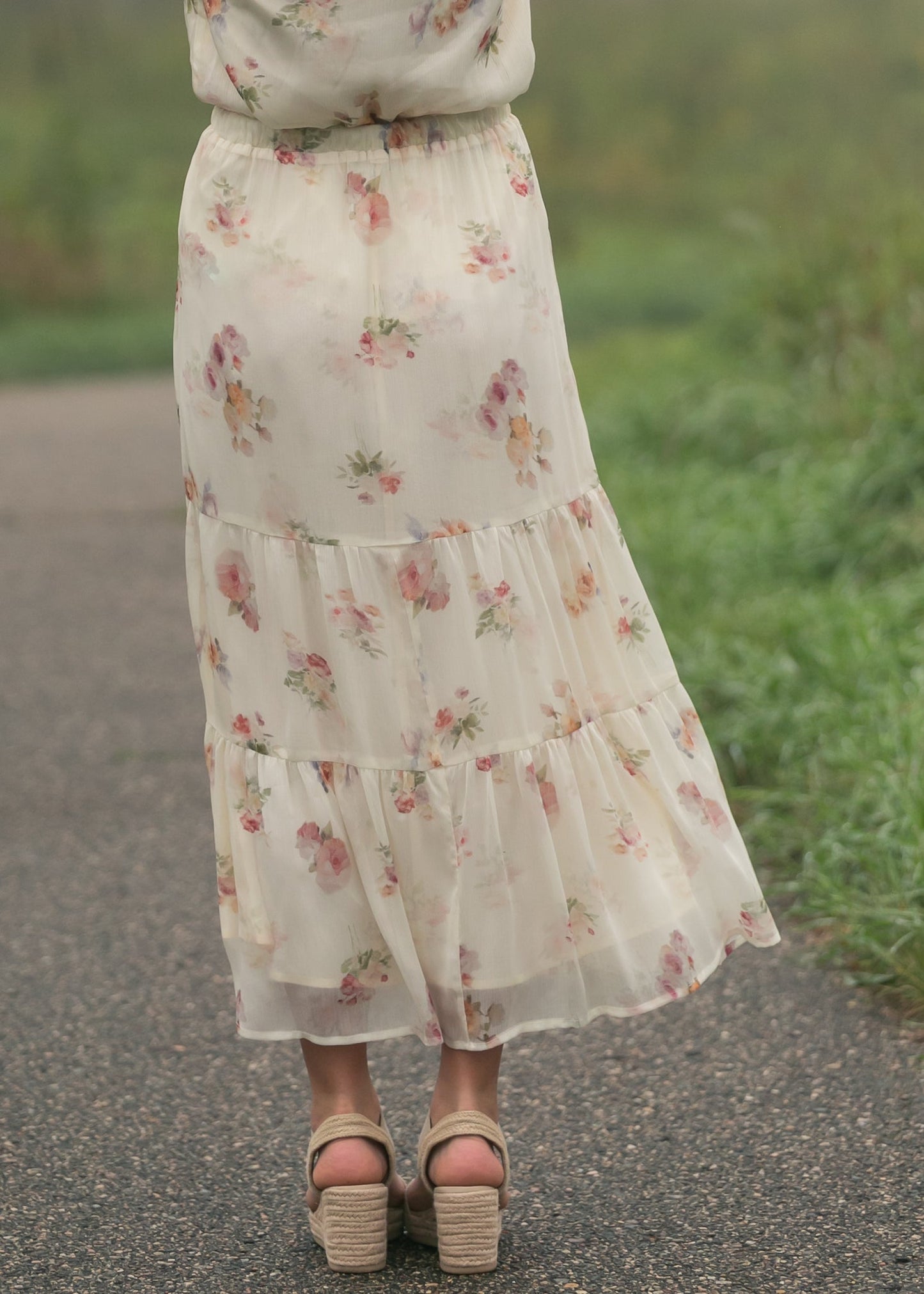 Amy Tiered Maxi Skirt