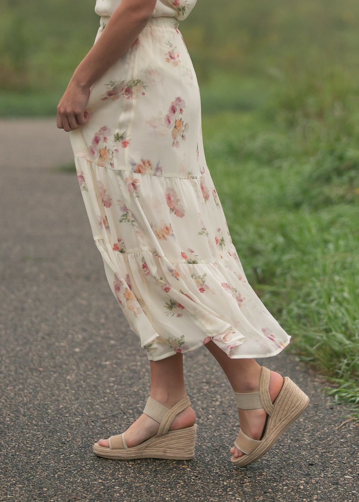 Amy Tiered Maxi Skirt