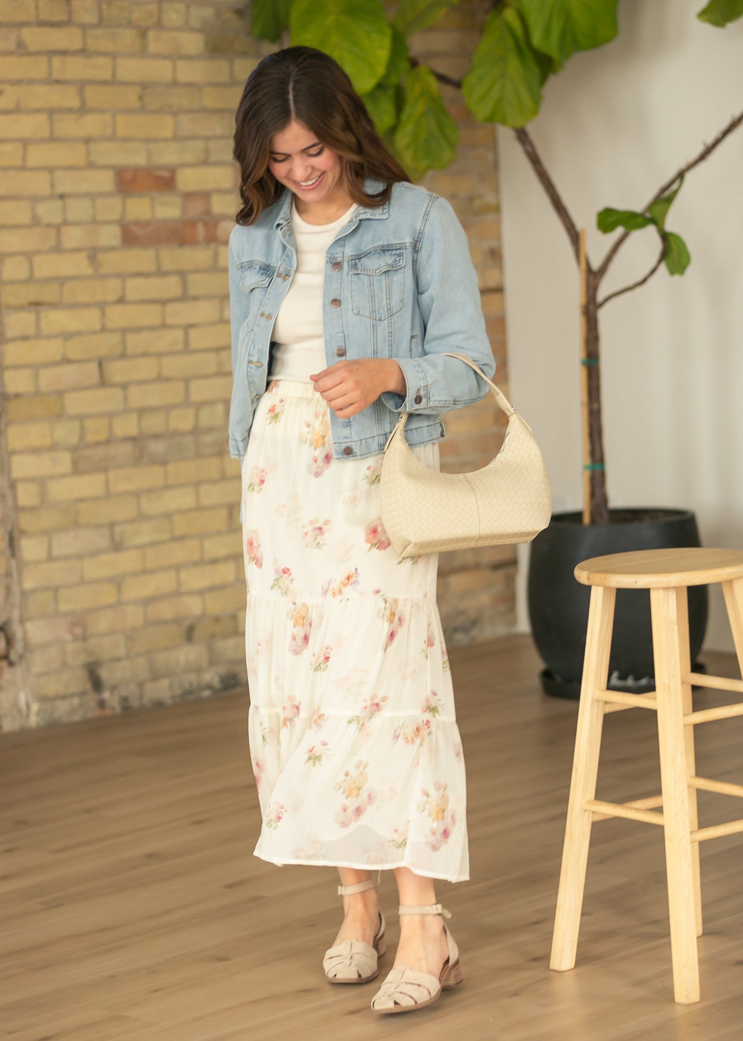 Amy Tiered Maxi Skirt