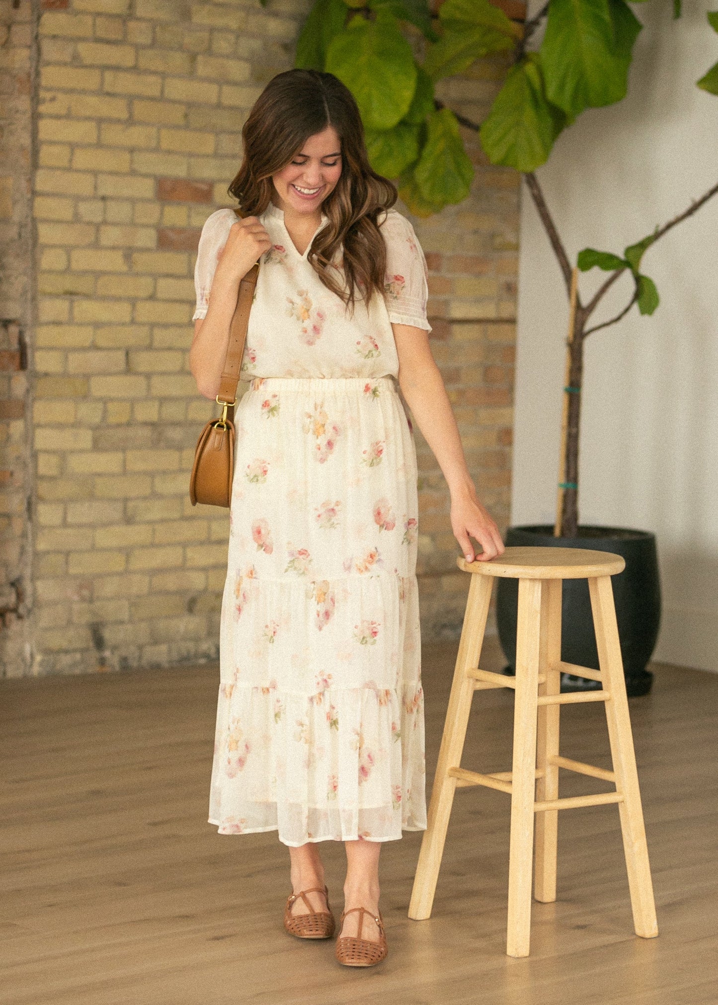 Amy Tiered Maxi Skirt