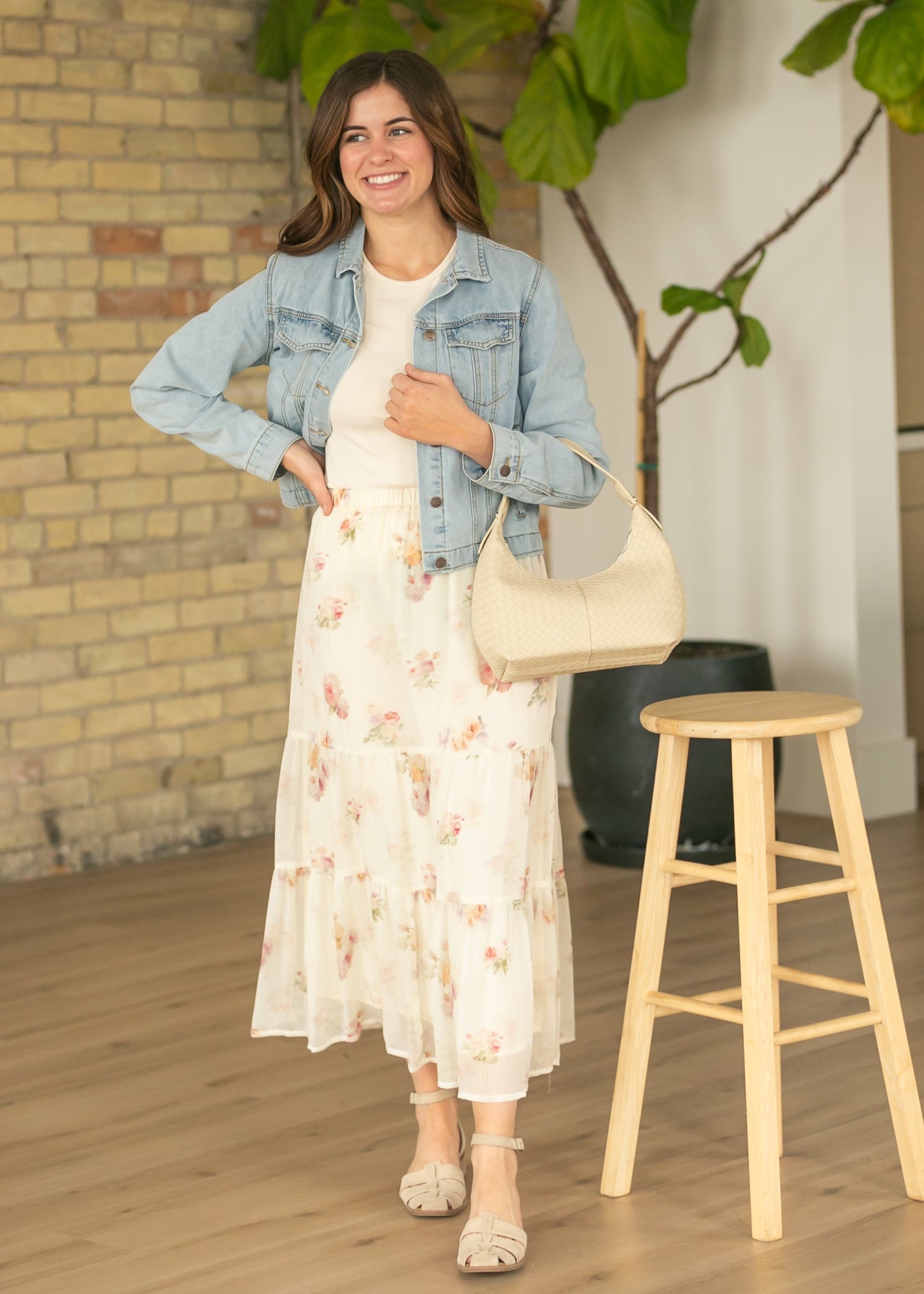 Amy Tiered Maxi Skirt