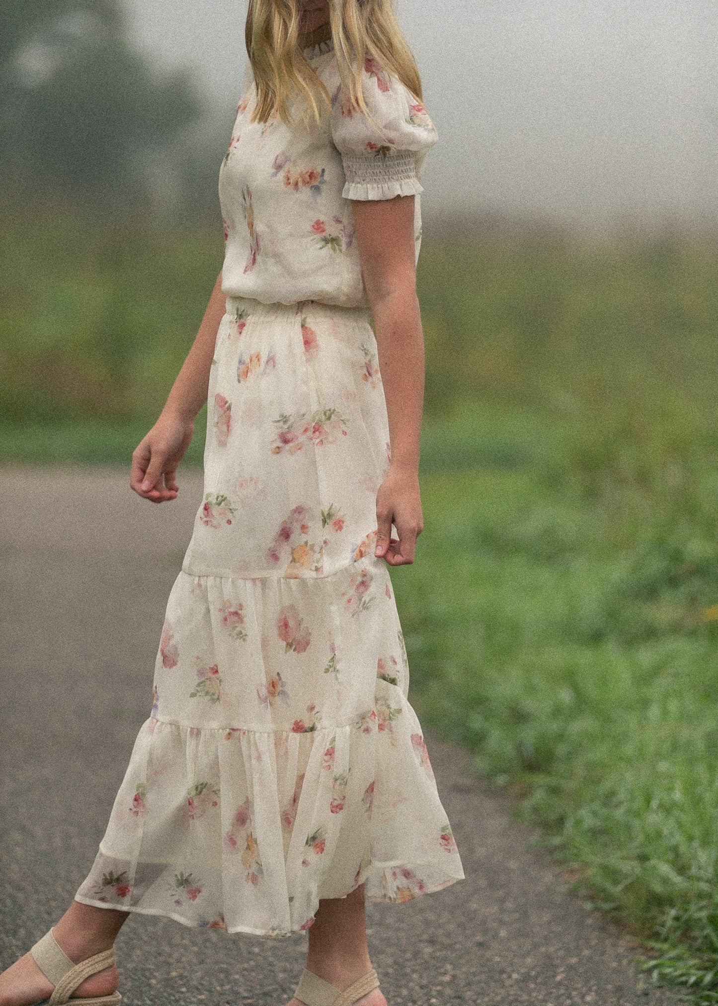 Amy Tiered Maxi Skirt