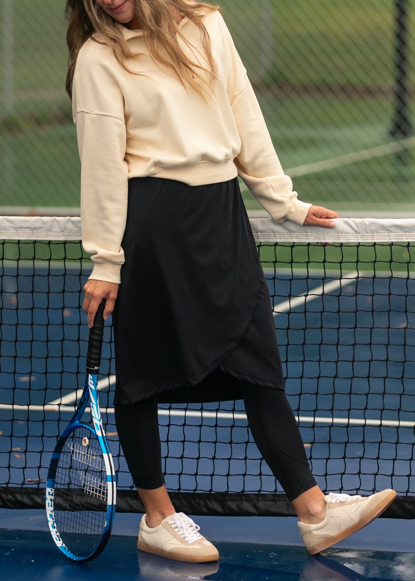 Lucille Tulip Hem Leggings Skirt