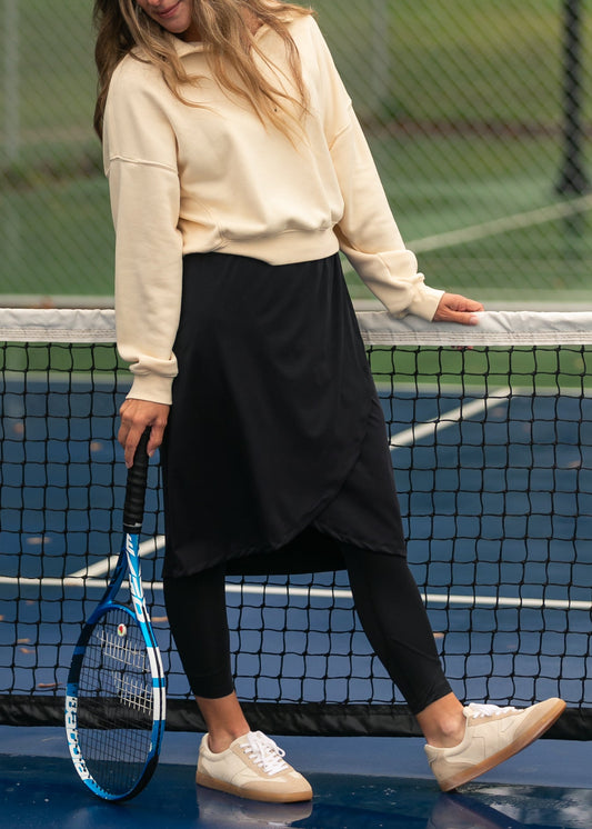 Lucille Tulip Hem Leggings Skirt